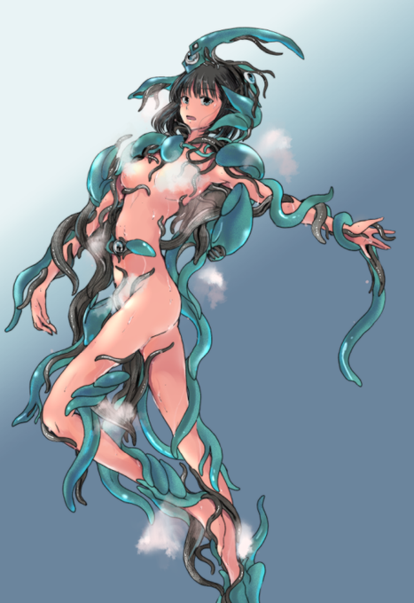 「こ……この服、生き物なの──!?一体、何がどうなって!」
強殖装甲ガイバーより、ユニットを拾ってたのが瑞紀だったらというIF殖装解除シーン。
以前、瑞紀がユニットを拾ってガイバーⅠになったら、という仮想展開シリーズを描いていまして、実はその続きだったりします。 