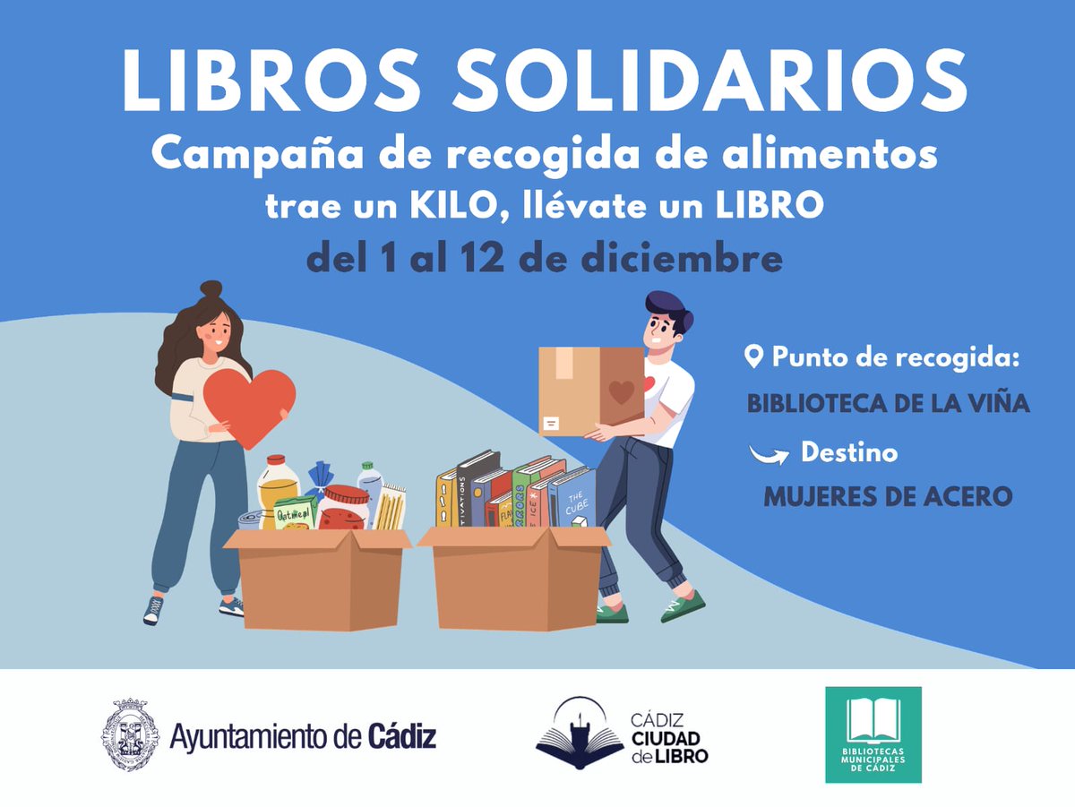 Bibliotecas Cádiz tweet media