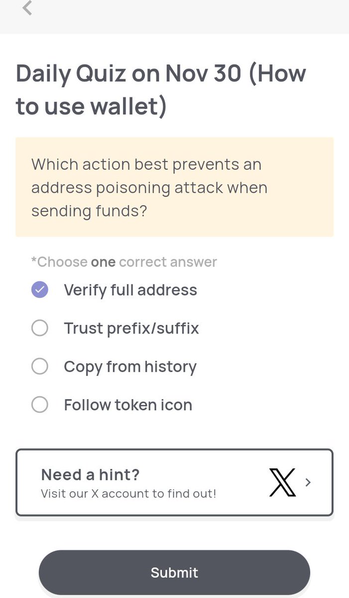 churchi_blaq's tweet image. NOVEMBER 30th, 2025
1) #SyntaxVerse quiz answer for today 🎯
2) #Xenea wallet #quiz answer for today  ✅
3) #Marina protocol quiz #answer 🔥
4) #SpurProtocol quiz answer 👌

Time to contribute and stack with 👇
@SIXR_cricket