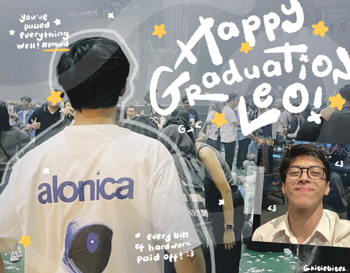 MoccaruLab's tweet image. Help RT? Thankies!

Ninuninu, GIVEAWAY!🚨 di hari minggu yang cerah ini ada kak anon yang mau berbagi FREE REQ LAYOUT di jam 19.10 malam ini untuk merayakan graduation day nya kak Leo nih @I892O yiipppiiee!!🥳 yuk di cek rulesnya dibawah sebelum ikutan :P

#zonauang #zonaba