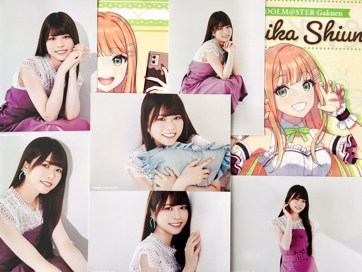 みゃーちゃんのブロマイドも買ったよ💚 守護りたい、この笑顔🫶 運動会