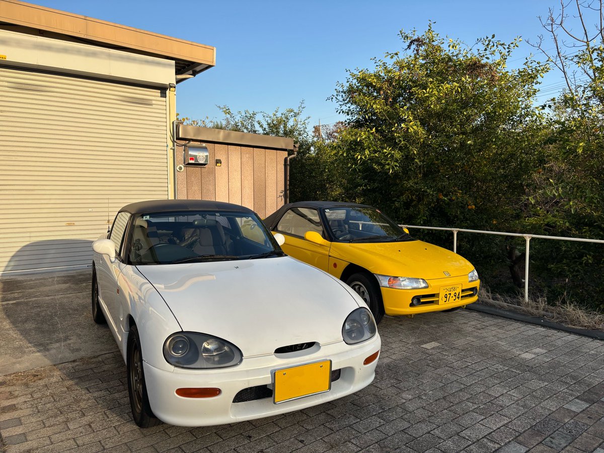 HiABC100777's tweet photo. サヨナラ、 #カプチーノ 
楽しかったよ♡

#ダイレクトイグニッション および #オリジナル車高調 の試乗でした

うちのも、いつかはコレを目指したい！

#Anyca #カーシェア #レンタカー #BEAT #Cappuccino #Haltech https://t.co/8nfWlTJJqZ