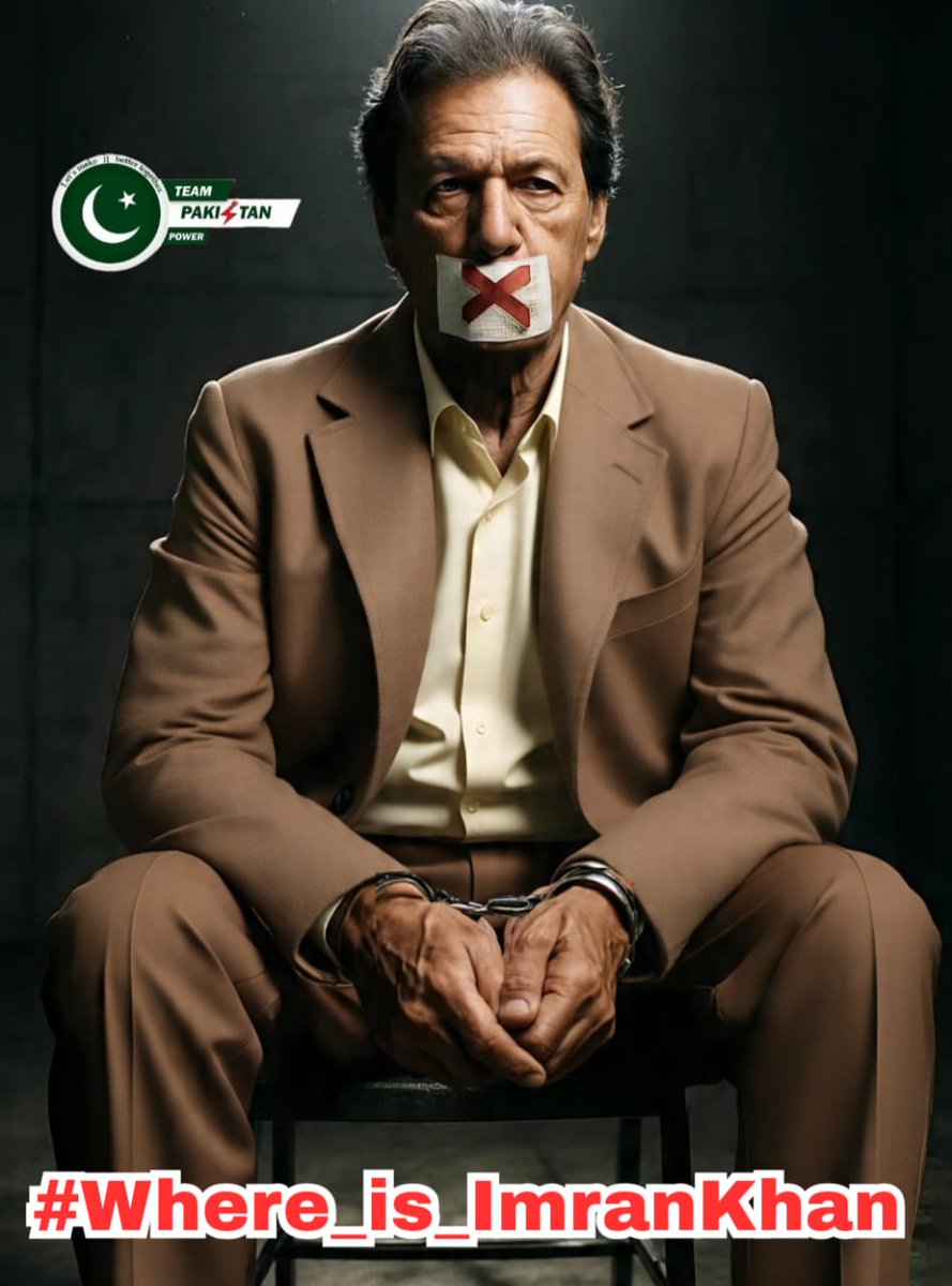 For three years, Imran Khan has faced continuous cases, shifting courtrooms, and restricted speech.
I <a href="/S1kndr/">✰𝕊. ℍᴀʏᴀᴛ✰ᴾᵃᵏᴾᵒʷᵉʳ</a> know no leader should be denied basic rights.
Solitary confinement reports have shocked many.
Only transparency can restore trust.

<a href="/TeamPakPower/">Team Pakistan Power</a>
#Where_is_ImranKhan