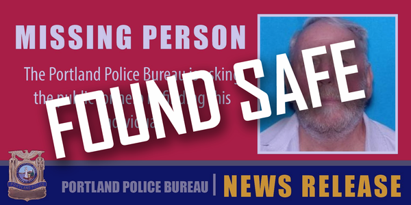 PPBPIO's tweet image. Press Release: UPDATE: Richard Albertson Found Safe By Alert PPB Officers 
Link: portland.gov/police/news/20…
