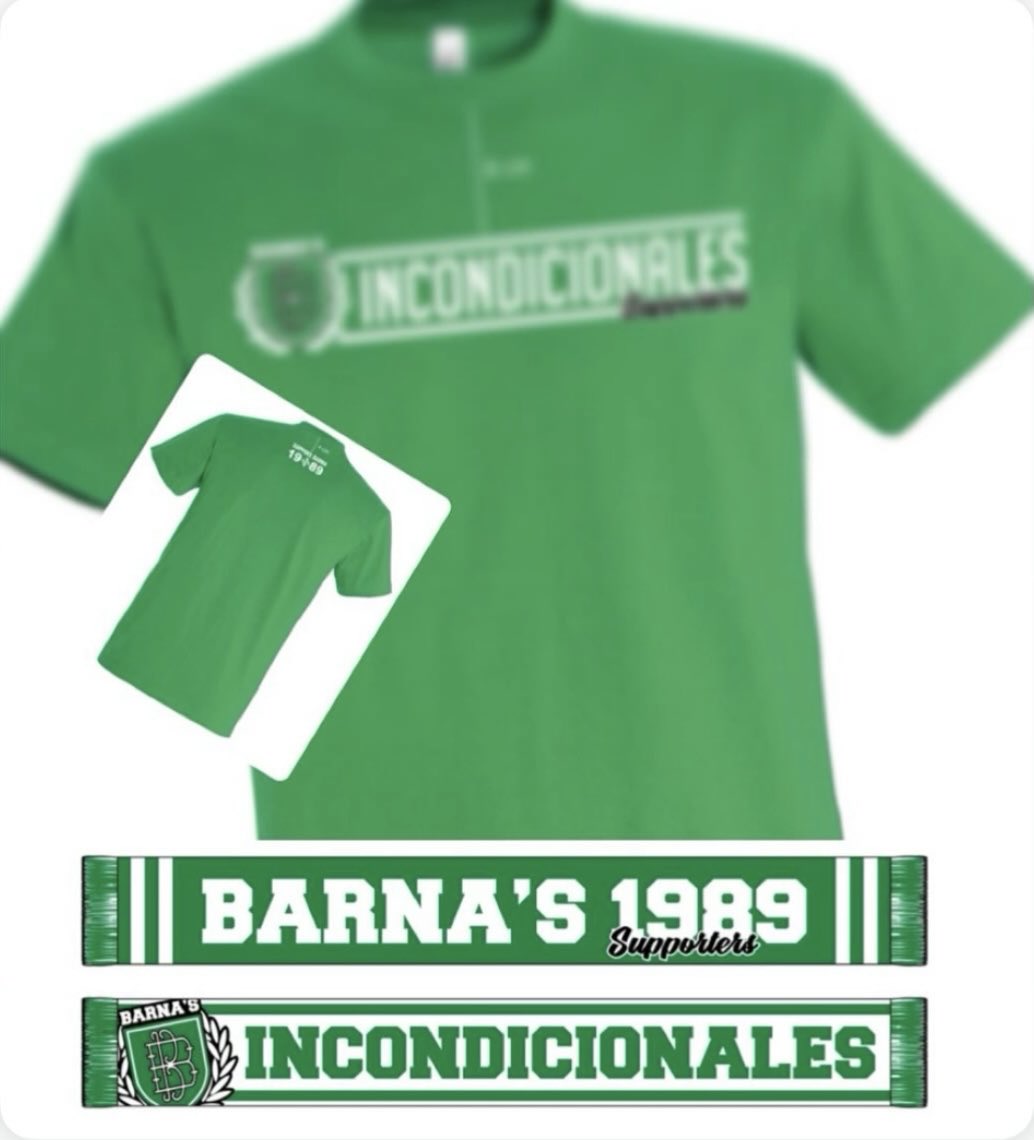 Material a la venta exclusivo hoy en el derbi.
Nos vemos en Sant Andreu de la Barca