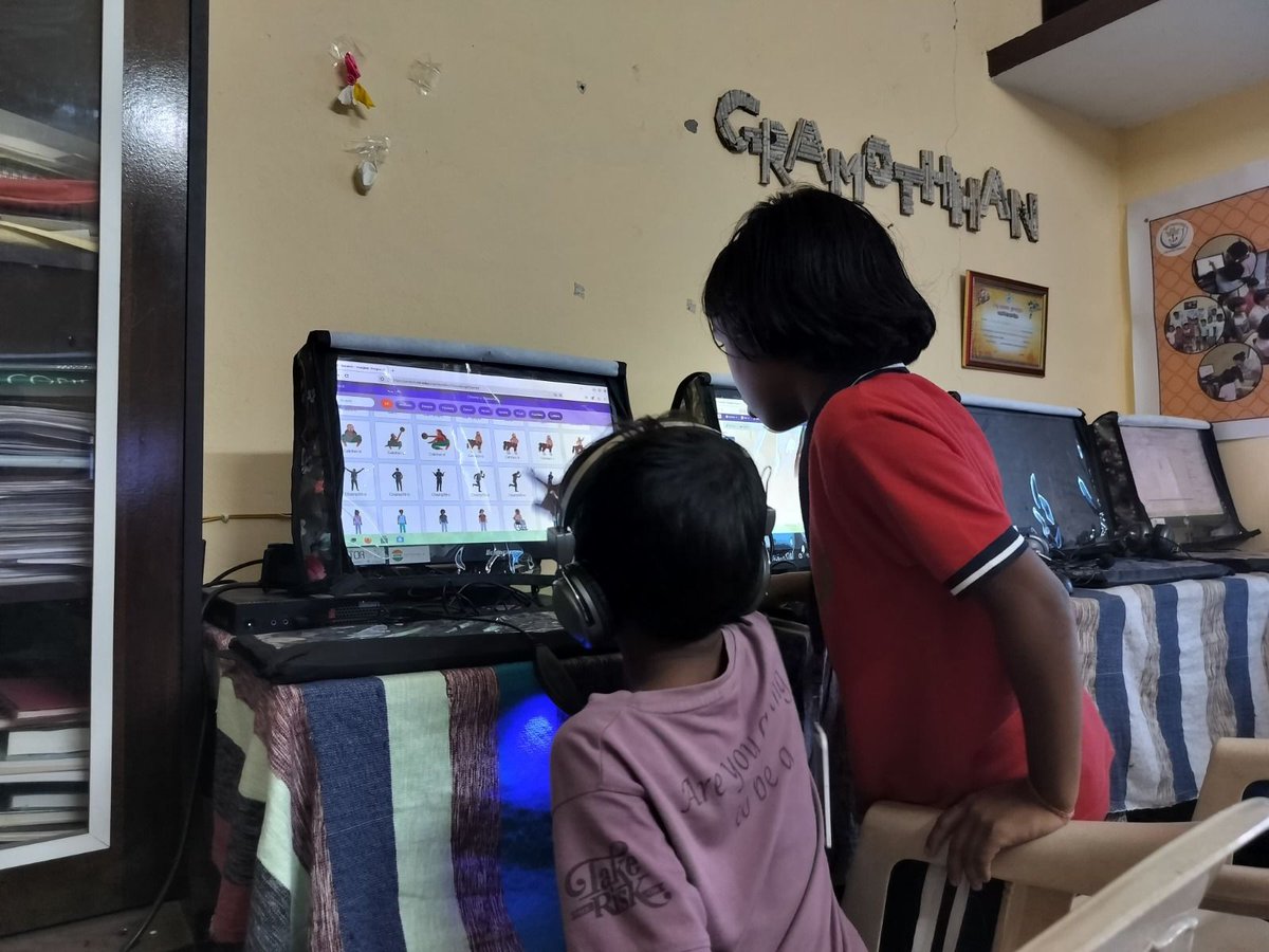 TeachtoEarn's tweet image. Just kids + PCs + curiosity = magic. 
teachtoearn.in

#SelfLearning #ApniPathshala #ComputerPOD