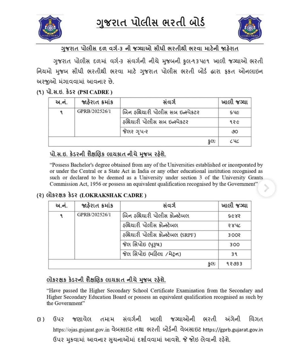 arjun_devasi_0's tweet photo. લાગે છે આગળ ની ભરતી ભૂલી ગયા છે,

નવી 14000 અને જુના 12000 એમ કુલ 26000 ને ભેગા નિમણૂક પત્ર આપશે😂😂

#gprb
#lrd
#gujaratpolice https://t.co/wkNgOkV0tE