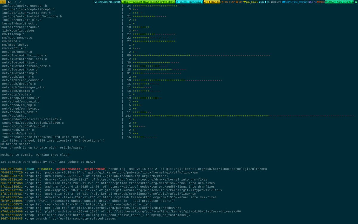 unixbhaskar's tweet image. Ummm

#linuxkernel #stable #opensource #operatingsystem