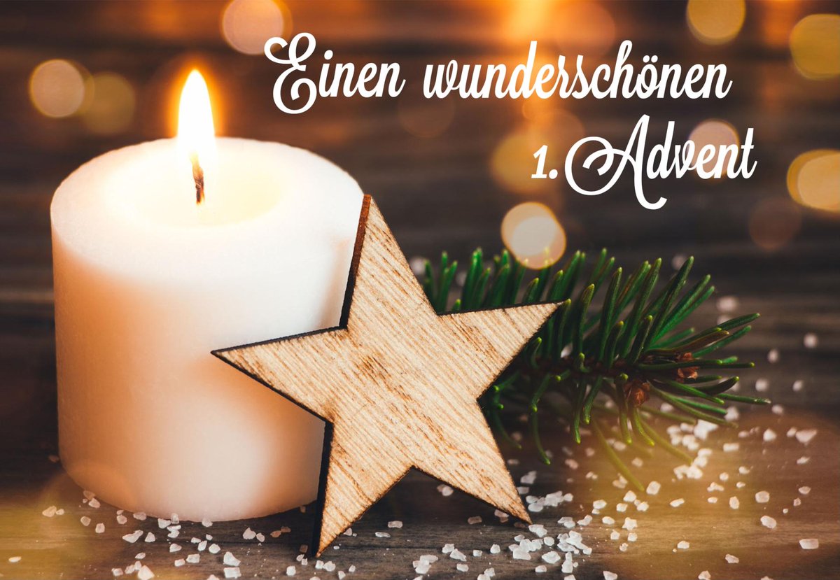 Einen schönen Guten Morgen zusammen. Ich wünsche euch heute einen ruhigen und besinnlichen 1.Advent. 🙂🫂🕯