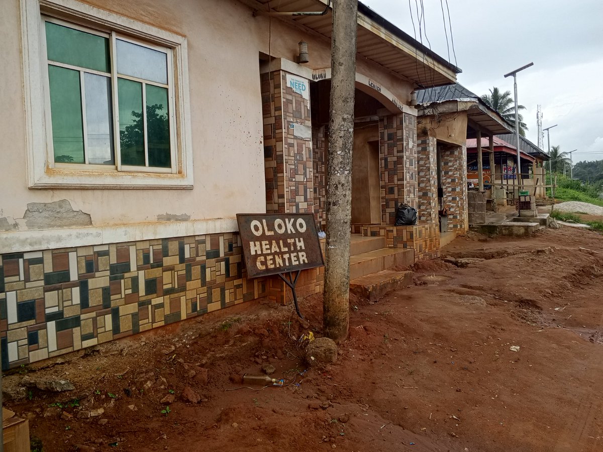 Dear Governor <a href="/alexottiofr/">Alex Otti</a> and <a href="/Muyi_Aina/">Dr. Muyi Aina</a>.

Are you aware that the health centre in Oloko, Ikwuano LGA, Abia Central, built with tax payers money 6 years ago has remained unused, abandoned without equipment and now  covered by bush, leaving the community without proper
