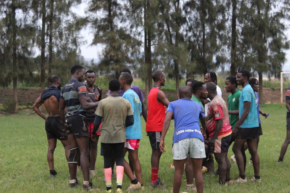 1000HillsRugby's tweet photo. Umuganda Fun Rugby ✅ 

97 players strong 💪
Senior men &amp; women + all age-grade categories killing it! 

#Bikore #Kigali #Umuganda #Rugby #1000HillsRugby #StarAcademy2025 #Rwanda https://t.co/5NYKs8tcuh