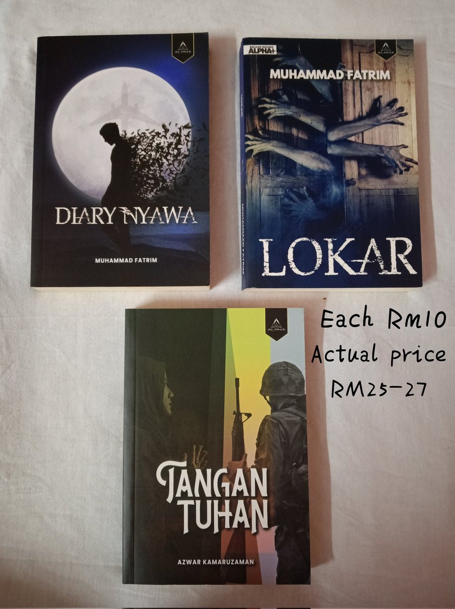 Hanzjam's tweet image. 📚Jualan Buku Pernah Sayang📚
Harga boleh tengok setiap gambar.
Tidak termasuk kos pos.
DM kalau mahu. No booking, please.
Mohon REPOST kawan2. THANKS 🙏🏻untuk yang sudi repost.