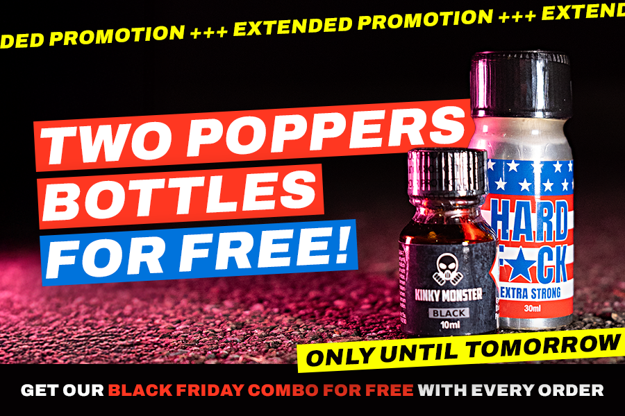 poppersschweiz's tweet image. LAST CHANCE ⚡️ Get 2 FREE #POPPERS with every order from CHF 10 😻 
We ship worldwide, be quick: poppers-online.ch/en/product/bla…
