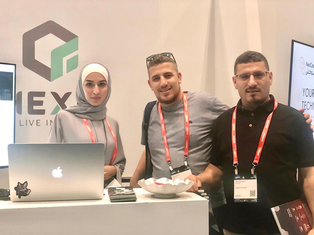 HexaCIT's tweet photo. اختتمنا مشاركتنا في MWC Doha 2025 بعد يومين مميزين استقبلنا خلالهما شركات قطرية ودولية ومستثمرين مهتمين بحلول Hexa الرقمية.
سعدنا بتمثيل الجناح الفلسطيني واستكشاف فرص تعاون واعدة.

#HEXA #MWCDoha2025 #Palestine #Tech #AI #Startup https://t.co/izlpVxhy19