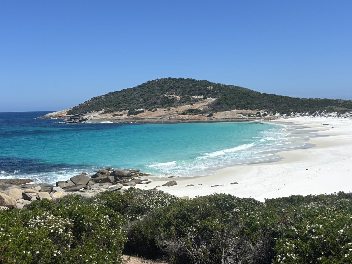 Not a bad beach for my last beach swim in WA this trip, Little Turtons Beach in Arid National Park.
