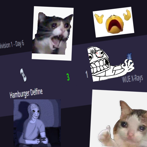 unfortunately haben wir das 6. Spiel gegen die Hamburger Delfine 3 - 1 verloren :/ 
gg wp an Hamburg (NICHT AN UNS GRRRARHH)

sind ab jetzt aber locked tha fuck in für die nächsten games. 😾😾😾