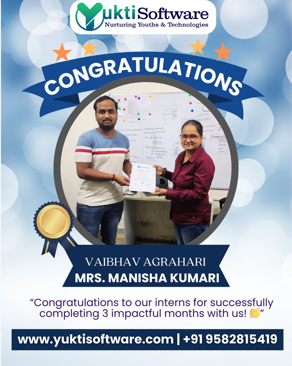 yuktisoftware's tweet image. Start your journey with the right guidance.
Learn. Build. Grow with Yukti Software.
Contact No : 9582815419
Email: contact@yuktisoftware.com
Website : yuktisoftware.com

#JavaFullStack #FullStackDeveloper #JavaDeveloper #LearnJava #YuktiSoftware #CodingCareer #TechTraining
