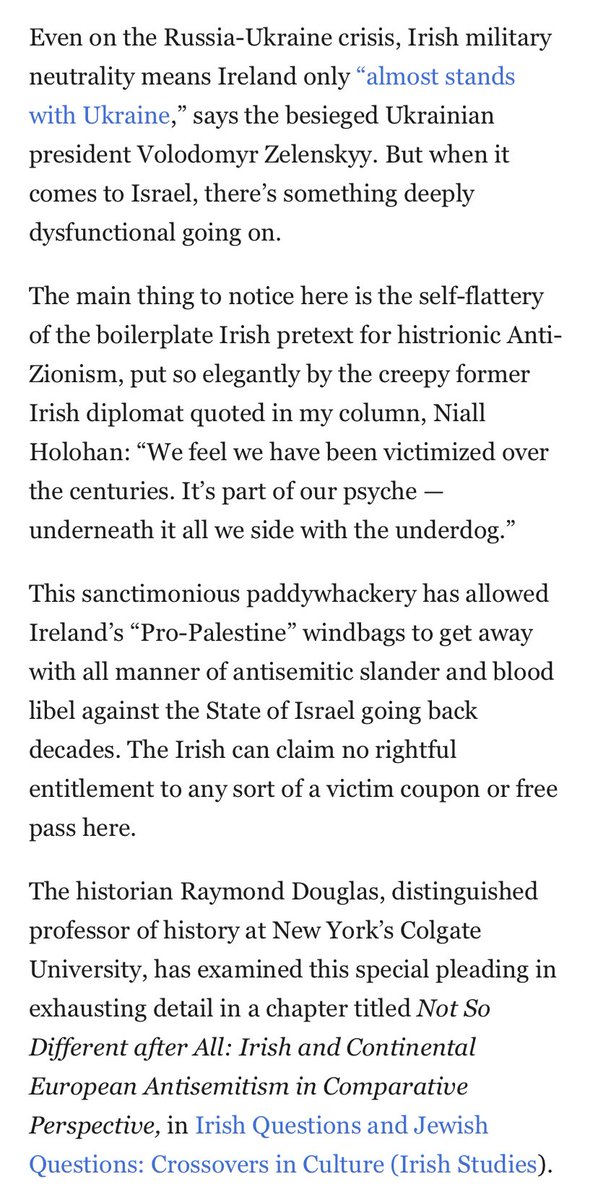 glykosymoritis's tweet image. The faith of our fathers: About a massacre, about Ireland and Israel, about the IRA and the Nazis, and why my family ended up in Canada.
 “Not a few of Ireland&apos;s gallant heroes were vulgar antisemites and Nazi collaborators.” therealstory.substack.com/p/the-faith-of… By @TerryGlavin #antisemitism
