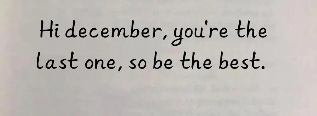 wordpostdaily's tweet image. Please December