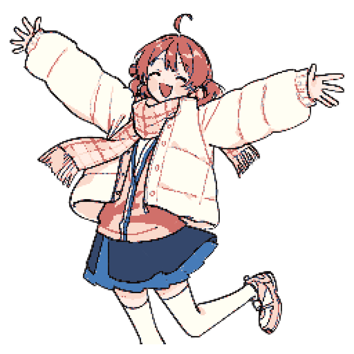 _kanohara_'s tweet image. ドット絵風変換、楽しい！