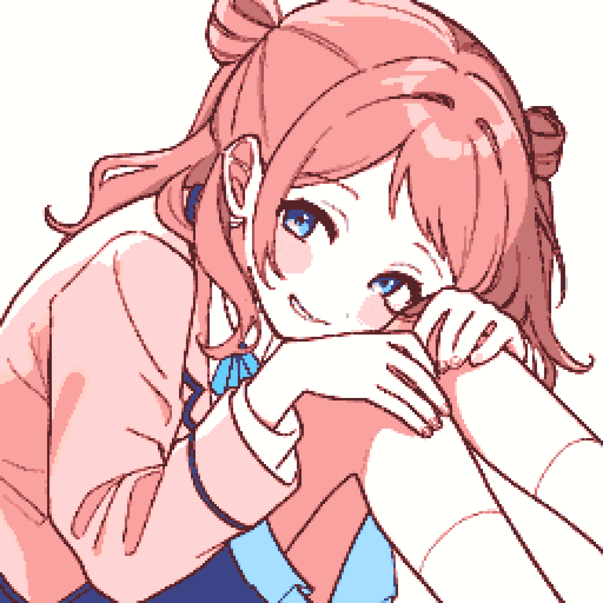 _kanohara_'s tweet image. ドット絵風変換、楽しい！
