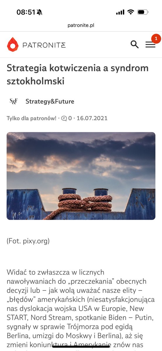 Mój tekst sprzed 4 lat jako komentarz. 

S&amp;F ma (średnio rzecz biorąc) 4 lata przewagi nad peletonem w Polsce. 

Miej Boże w swojej opiece naszą ojczyznę…

patronite.pl/post/60941/str…