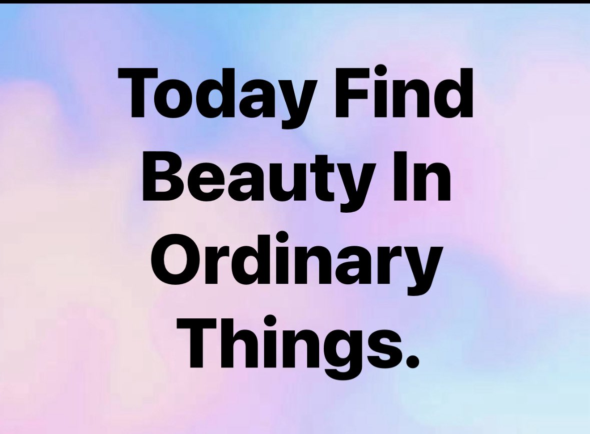 DeniseStaceyUSA's tweet image. Today Find Beauty In Ordinary Things

#SundayMotivation

#KeepHashtagging