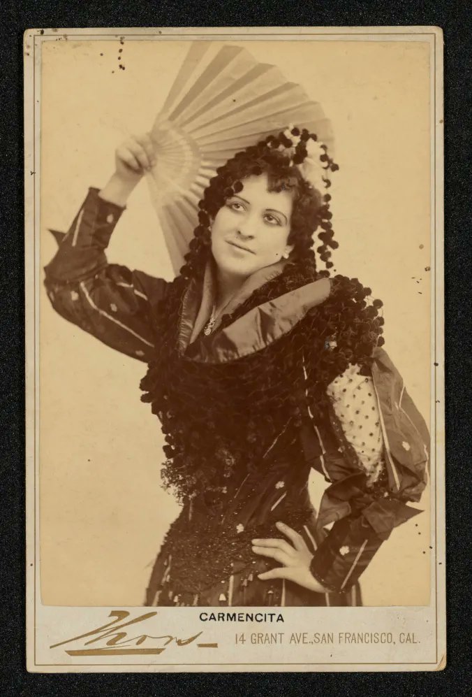 Una artista española pionera del cine alemán: Carmencita en Berlín (1897).
ow.ly/iUv750Xxjjr