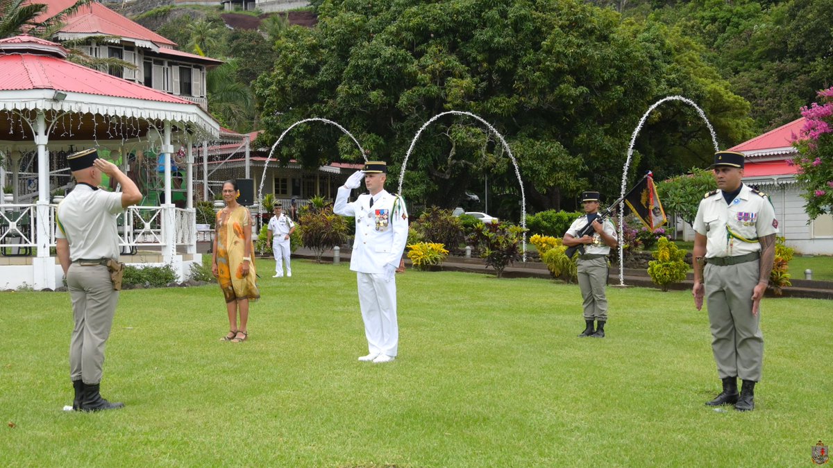Passation de commandement de la 1e compagnie du RIMaP-Polynésie ce samedi 29/11. Le régiment exprime sa gratitude au capitaine Kainoa, commandant d'unité sortant, et ses félicitations aux lieutenant Franck, nouveau commandant d'unité des "Sauvages".

PARURU TE FENUA !