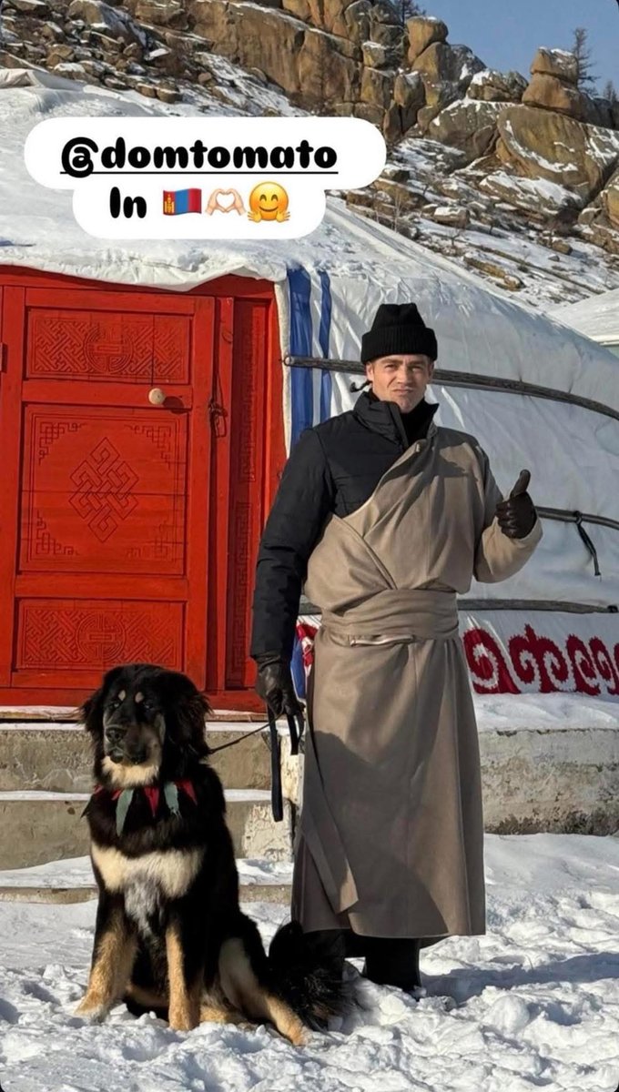#PhysicalAsia  Dom Монголд ирээд Монгол соёлтой танилцаад бүр Банхар 🐕 хөтөлсөн байна шүү❤️ 
Дэлхий даяараа Монгол 🇲🇳орноо тултал нь сурталчлуулж байна даа 6 тамирчиныхаа ачаар😍