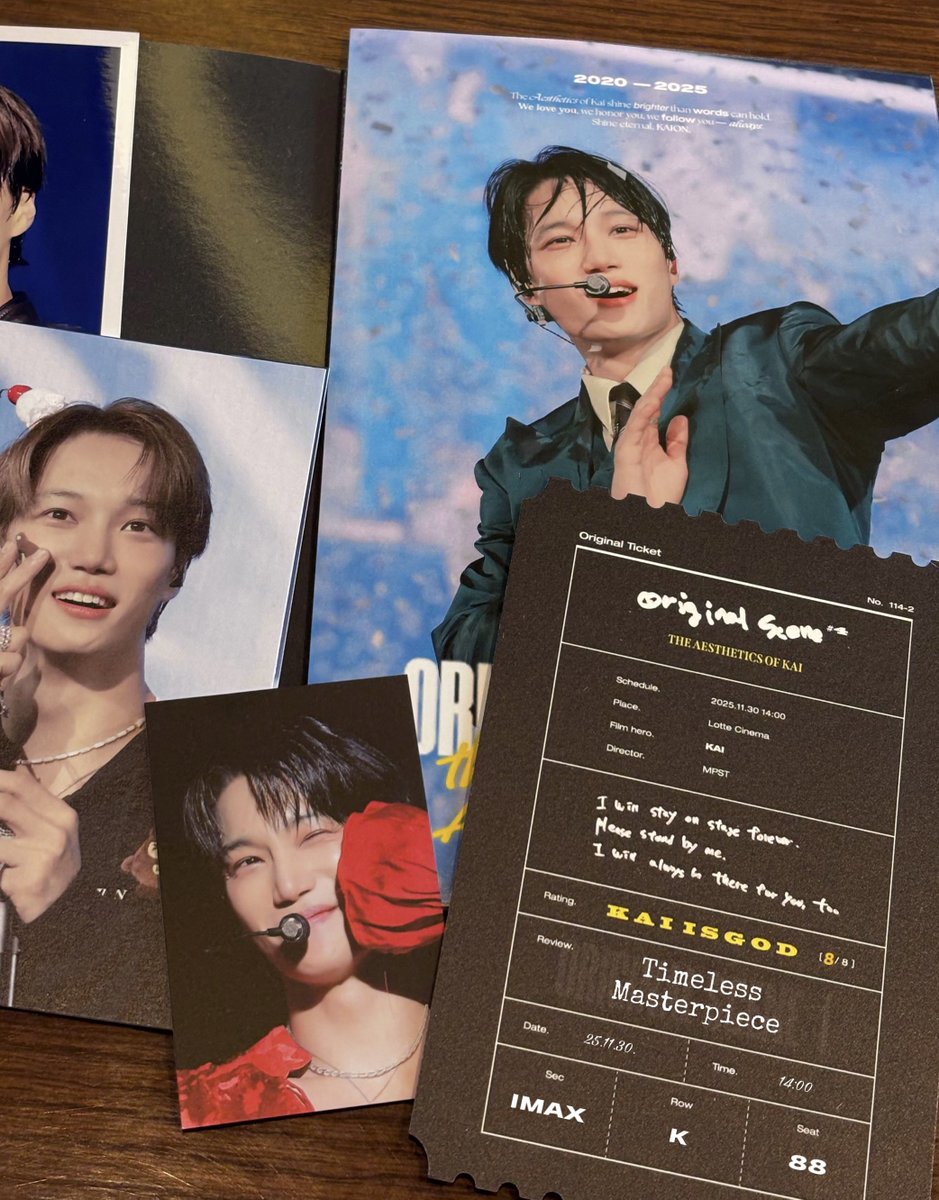 jjong_nini_bear's tweet image. 솔로데뷔 50주년까지 함께 해요🐻❤️

Special thanks to
#filmhero_kai 🤎 &amp;amp; @exokai_kr 💛