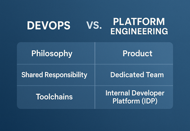 5bestthing's tweet image. Is the &quot;DevOps Engineer&quot; role officially dead by 2026? 🤔  Not dead, but fundamentally split. The market is moving on to a dedicated discipline: #PlatformEngineering.  The difference is a matter of scale, self-service, and developer happiness (DX).  A quick 🧵 👇