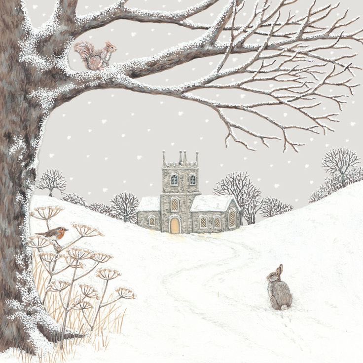 “ Church in h the Snow “🤍✨
Artwork by Sally Swannell
sallyswannell.co.uk