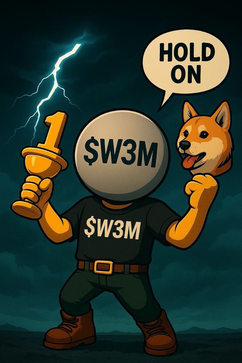 Everyone’s chasing hype, but $W3M keeps tiptoeing with steady holders and real on-chain growth that actually compounds over time

Contract Address: 0x72CE96f2393330b8fBa6C96F20a5457874929dBd