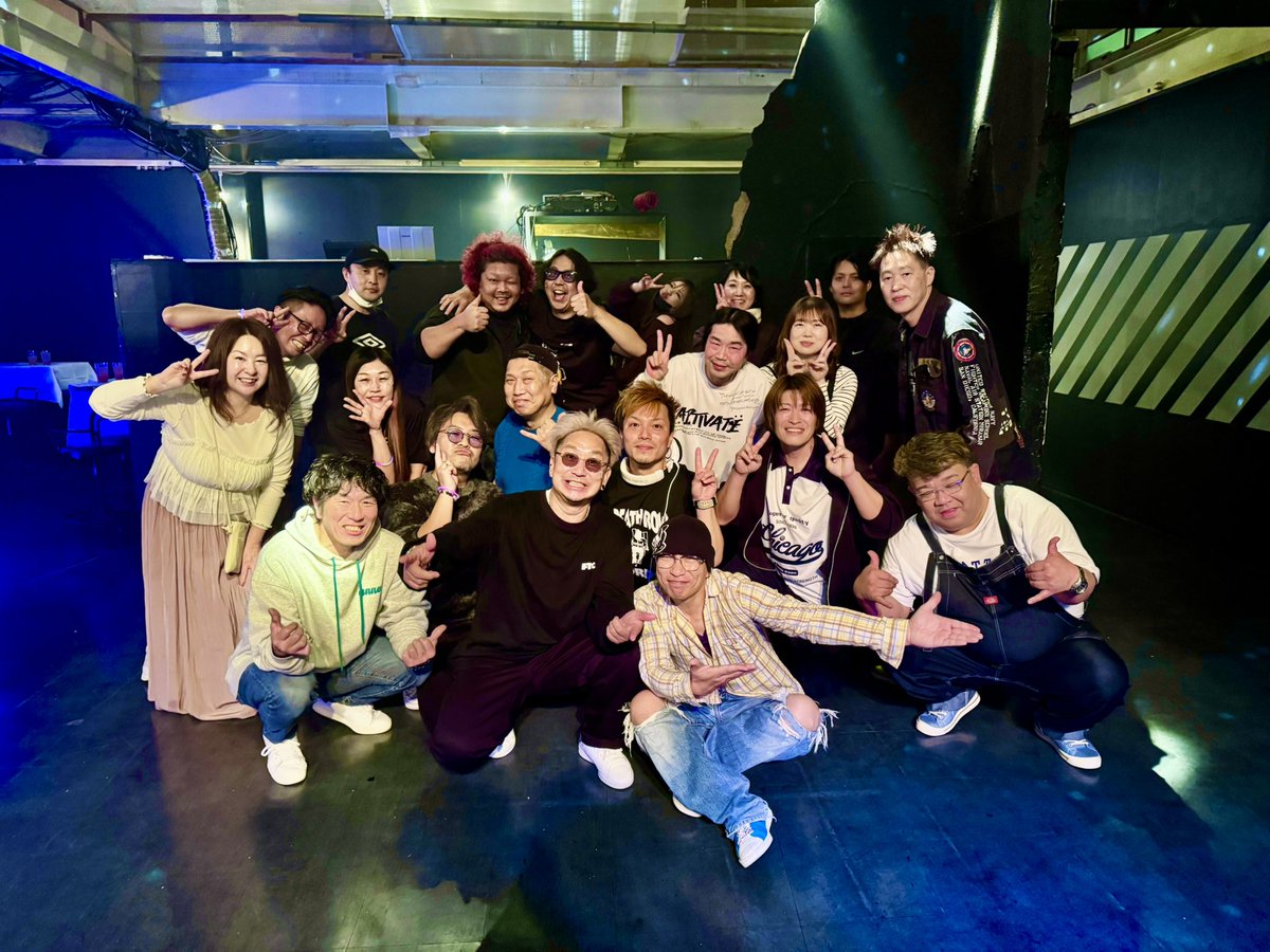 dj_mulcos's tweet photo. ラブパラご来場頂きありがとうございました☺️
次回2026年1月31日となります！
乞うご期待🤤
#伊勢崎luv #luvpara #ラブパラ https://t.co/IP9KWQhG8X