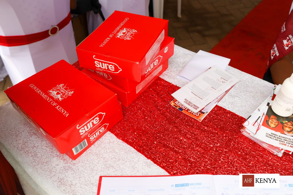 JoyceNgetuny's tweet photo. Resources for a healthier future are here! 🙌 Making sure everyone has the tools they need for prevention. One Race, One Goal: Let's stop new infections and End the Triple Threat. #WorldAIDSDay2025 #itsnotover #Prevention #AHFKenya https://t.co/Hq5MLP1wtX