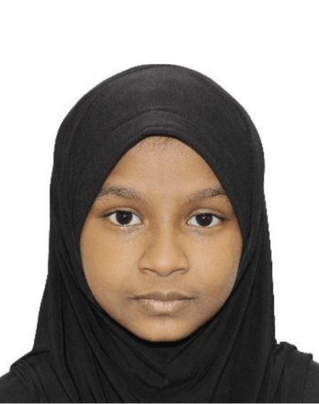 ހުޅުމާލެ ފޭސް 2 އިން 14 އަހަރުގެ އަންހެން ކުއްޖަކު ގެއްލިގެން ހޯދަން ފަށައިފި!
ހޯދަމުން ދަނީ ރ. ދުވާފަރު /  ސިކްސް ސެންސް، ޝިބާ ރަޝީދު (14އ) އެވެ.