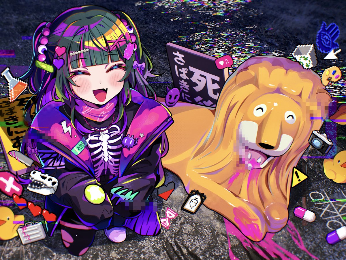 ssm_a_u's tweet image. 4枚もいけた！
#今月描いた絵を晒そう