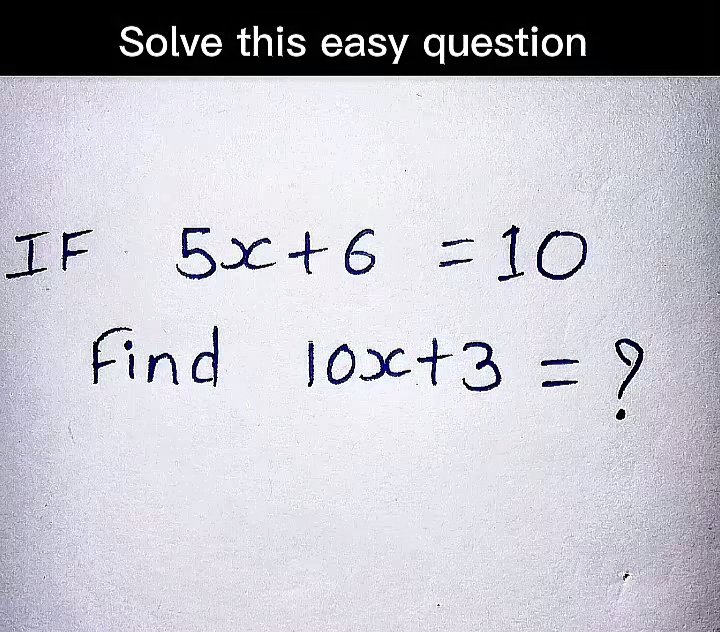 America_love786's tweet image. Find the value of x