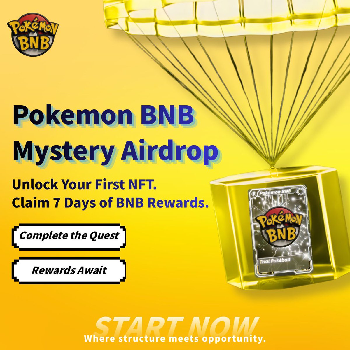 pokemonbnb36904's tweet image. 🎉 Limited-Time NFT Experience Reward Giveaway! 🎉
📌 Limited quantity | First come, first served

Just 4 steps 👇 (send screenshots to customer service to claim your reward)

⿡ Follow us on X (Twitter)
👉 x.com/pokemonbnb36904

⿢ Join our Telegram community
👉…
