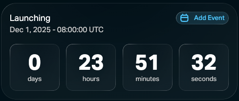 Trading starts in less than 24hrs 📆

$SOFTWARE.AI trading opens tomorrow, December 1 - 00:00:01 PST 2025.

Stake. Trade. LP. Hold.

Earn your spot on the leaderboard from day one.

Track your progress &amp; start trading 👇
app.doma.xyz/leaderboard