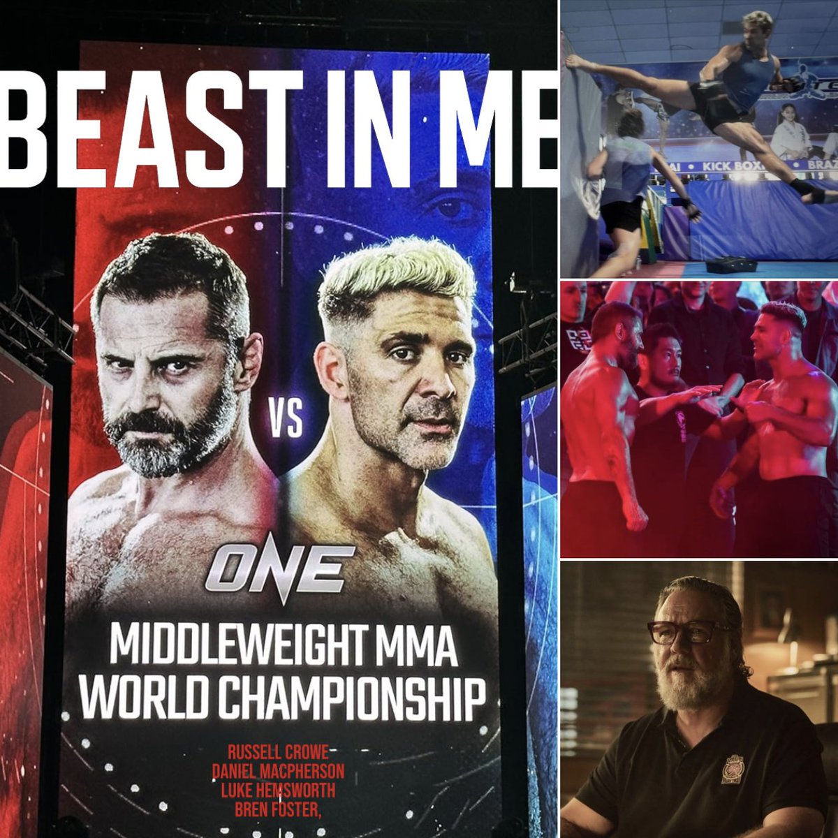 CityOnFireNews's tweet photo. Bren Foster is a beast! Rising martial arts star teams up with Russell Crowe and Luke Hemsworth in ‘Beast in Me’
Read more: https://t.co/xt2IKUpxTj
#beastinme #RussellCrowe #lukehemsworth #brenfoster #mma #mixedmartialarts #martialarts #kungfumovies #martialartsfilm #martialartsmovies #asianaction #onechampionship
Visit City on Fire (https://t.co/6R8bQ6lGK9) for Asian and martial arts film news, reviews and 4K Ultra HD and Blu-ray releases. #CityOnFire
Visit The Goodie Emporium (https://t.co/YcKzdiDqmY) if you're on the hunt for import 4K Ultra HD and Blu-ray movies. #goodieemporium