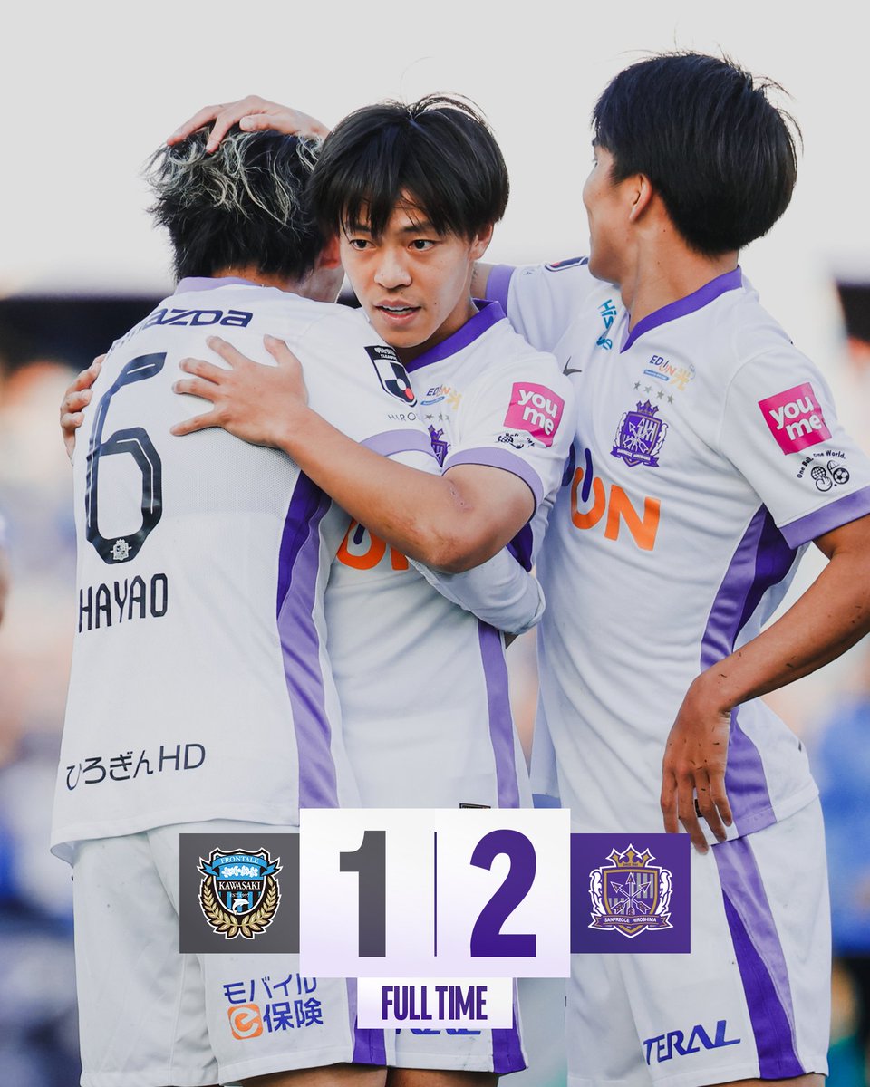 ⏹️𝗙𝗨𝗟𝗟𝗧𝗜𝗠𝗘 🏆明治安田J1リーグ第37節 🆚川崎フロンターレ