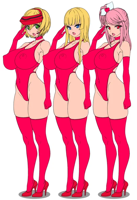 リューシャ追加してみました。 もう1人くらい並べるとサマになるかな?