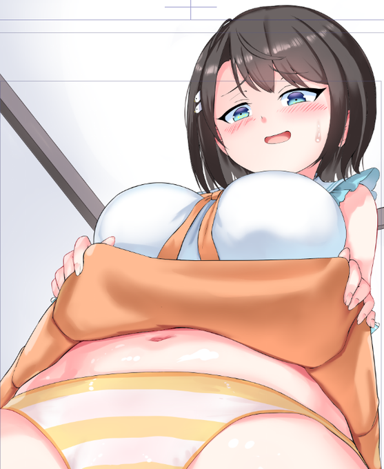 たくし上げたら息子が反応しているを見てあせるSBRちゃん。
そのまま襲われちゃう差分も制作中

※進捗報告はメディア欄の整頓の為、後日削除する予定です。 