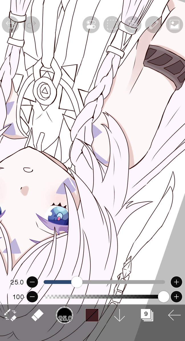 PyiPyiMiMe's tweet image. ここから色塗っていくの楽しいんよな