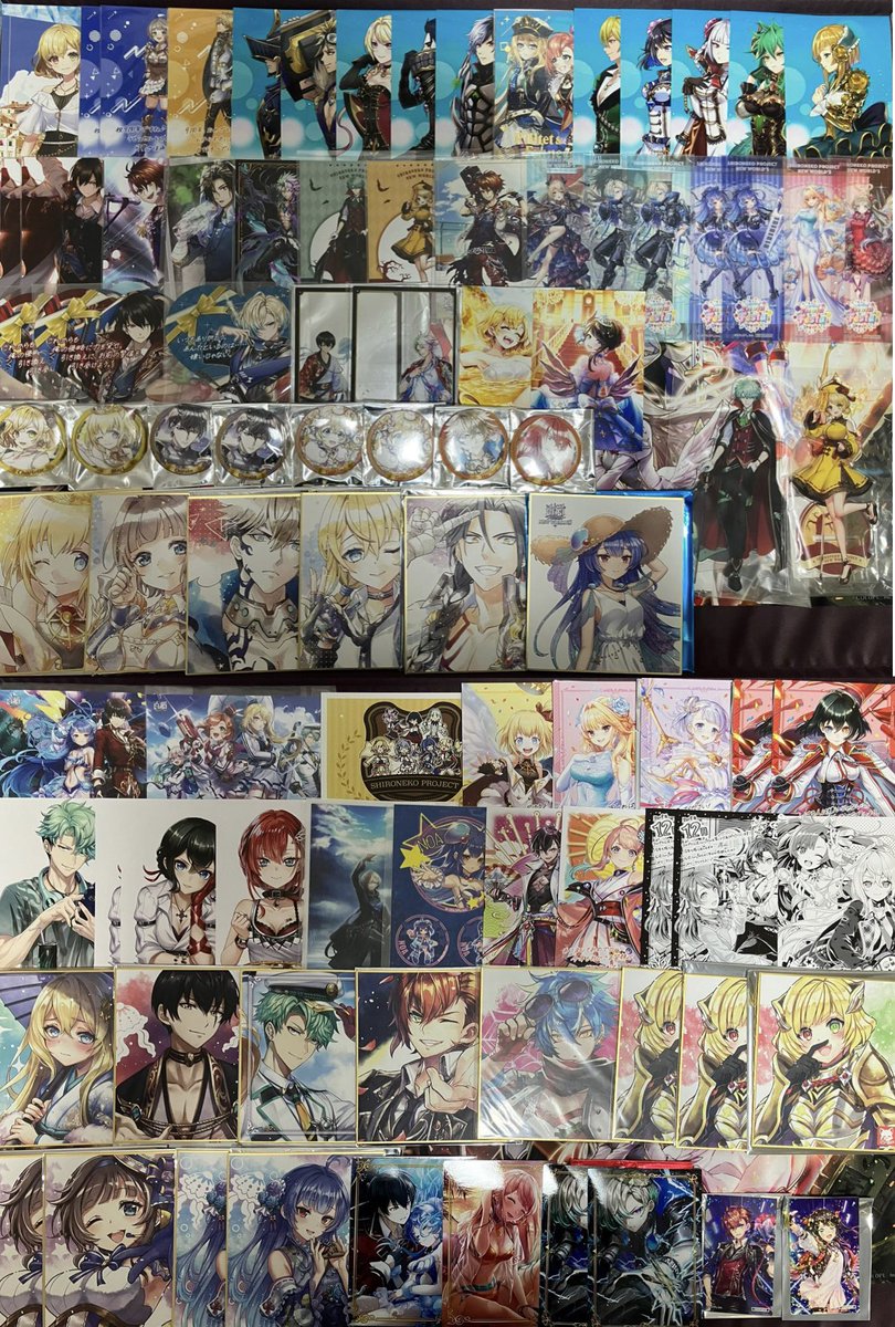musuke_1005's tweet photo. 白猫プロジェクト　グッズ　缶バッジ　コースター　アクキー　ポスカ　色紙　交換　譲渡

【譲】画像のもの

【求】リプのもの

都内にて手渡しかYahoo!フリマ経由
物によって譲渡可(金額応相談) https://t.co/hhYXpVcetU