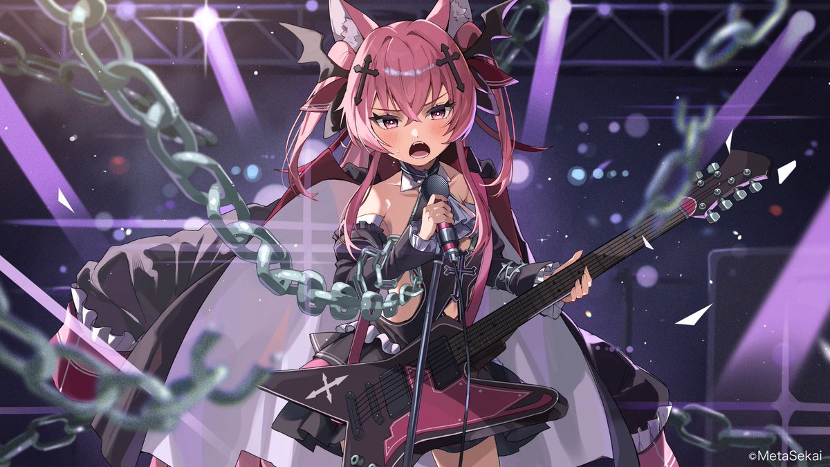 ha_ru_ha_ru1192's tweet image. ♨️おしらせ♨️
音戯リンネ様（#RinneOtogi ）の「爆ぜて咲く（cover）」MVイラストを担当させていただきました！📕🪞🔥
#オトギャラリー