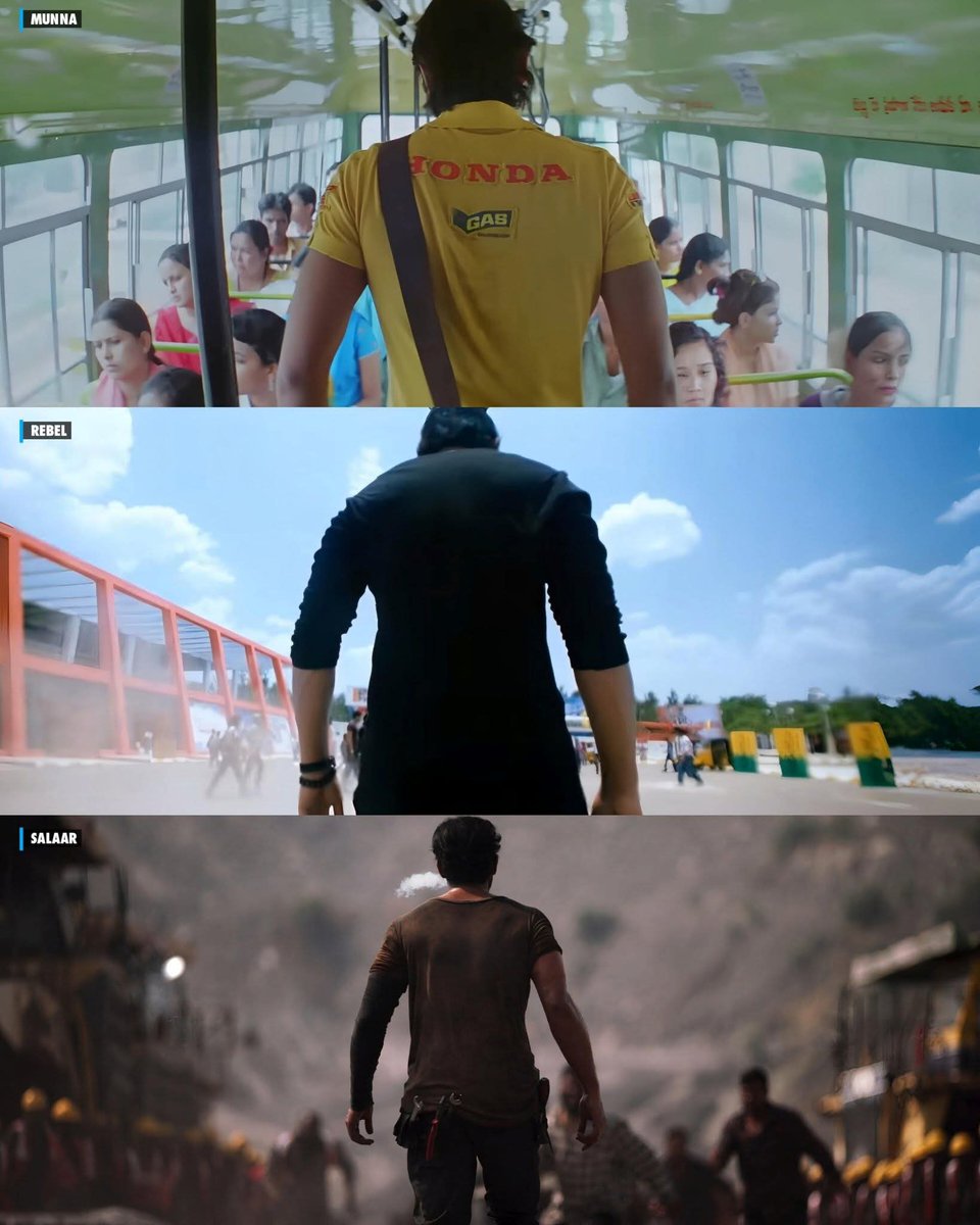 imAkkYY's tweet image. A cutout so iconic, you can recognise the legend even from the back. That’s the aura of Rebel God #Prabhas