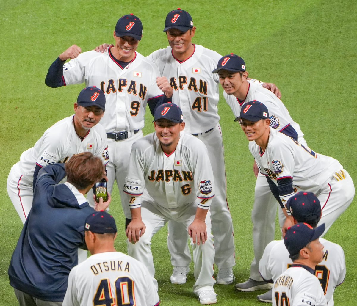チームファイターズ！！！！📸⚾🫰✨✨
#lovefighters #中田翔 #稲葉篤紀 #小笠原道大 #糸井嘉男 #増井浩俊 #大野奨太